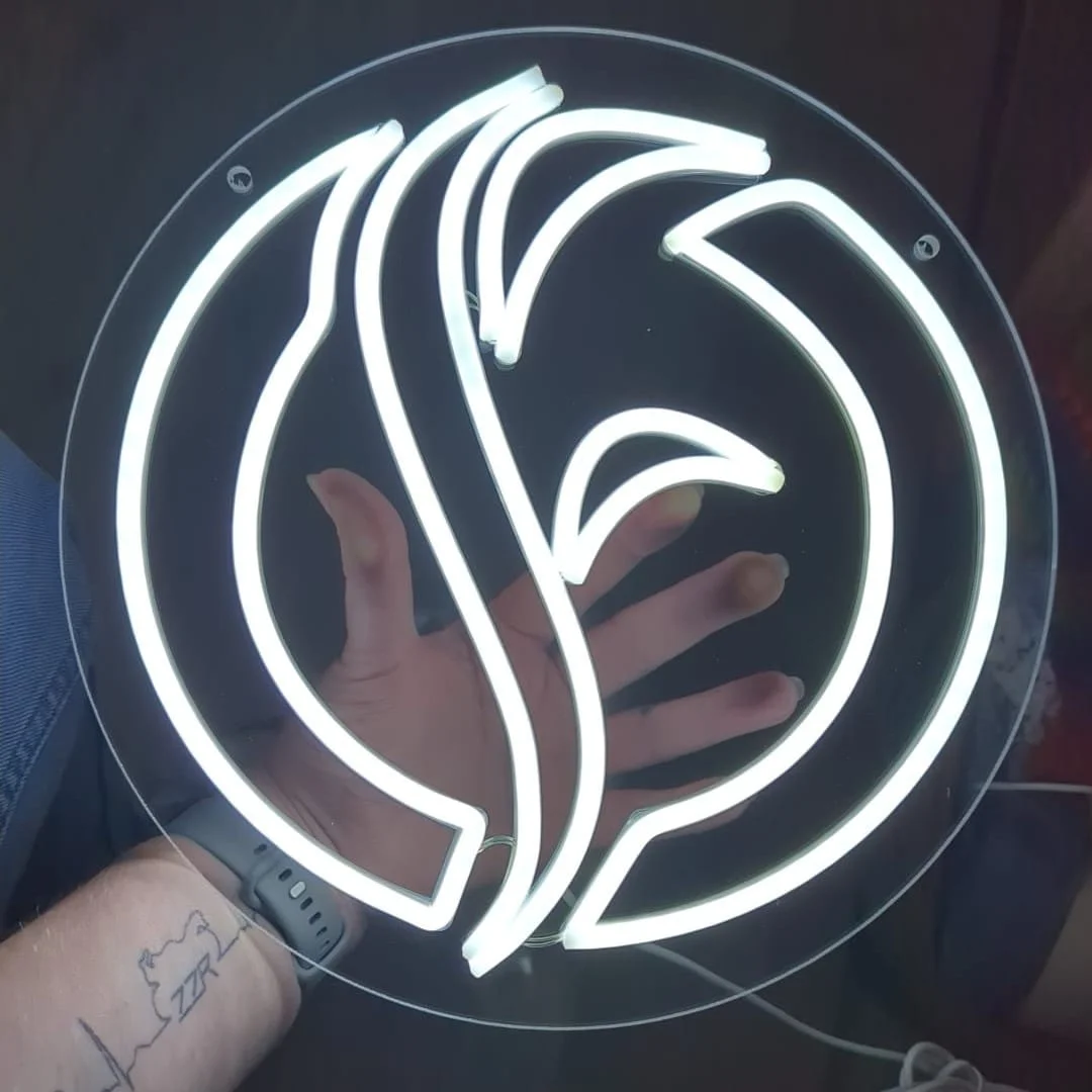 ป้ายไฟนีออนแบบกำหนดเอง ไฟนีออน LED ส่วนบุคคล สำหรับตกแต่งผนังบ้าน ปาร์ตี้ บาร์ ร้านกาแฟ ชื่อธุรกิจ โลโก้ ออกแบบร้านทำเล็บ โคมไฟ
