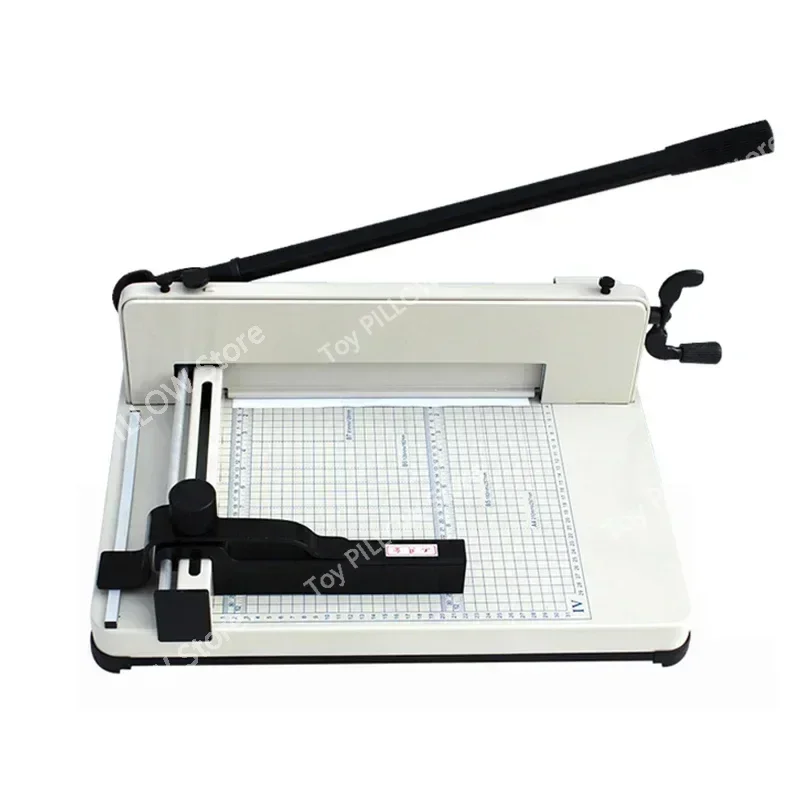 858-A4 Heavy Duty Paper Trimmer Guillotine Photo Cutter A4 Size Desktop  Cutting Machine Manual    Tool