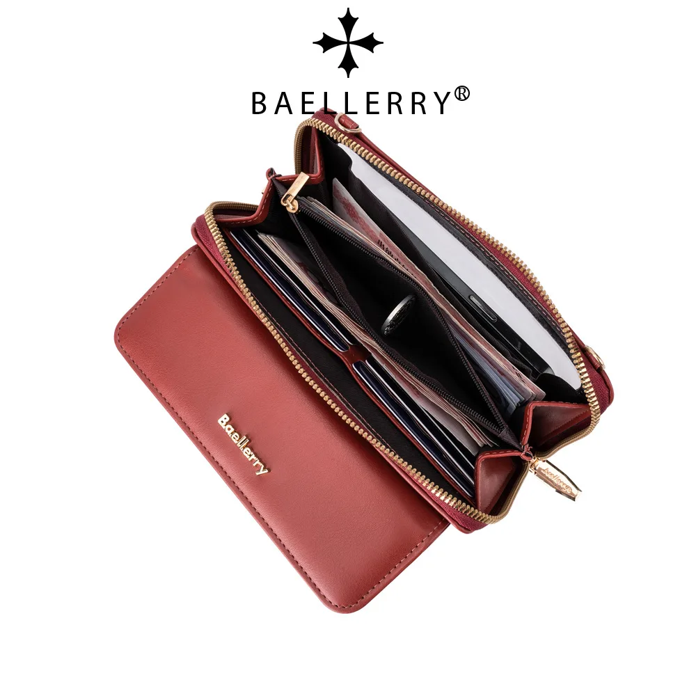 Baellerry New Women Phone Pocket Wallets Crossbody Bags Big Capacity Female Handbags Brand Card Holder Women\'s Clutch Bag