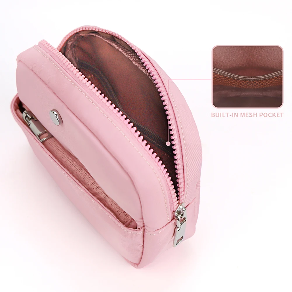 High Quali Women\'s Handheld Cosmetic Bag Handbag Makeup Organizer Female Toiletry Kit Bag Organizer Zipper Bag For Travel