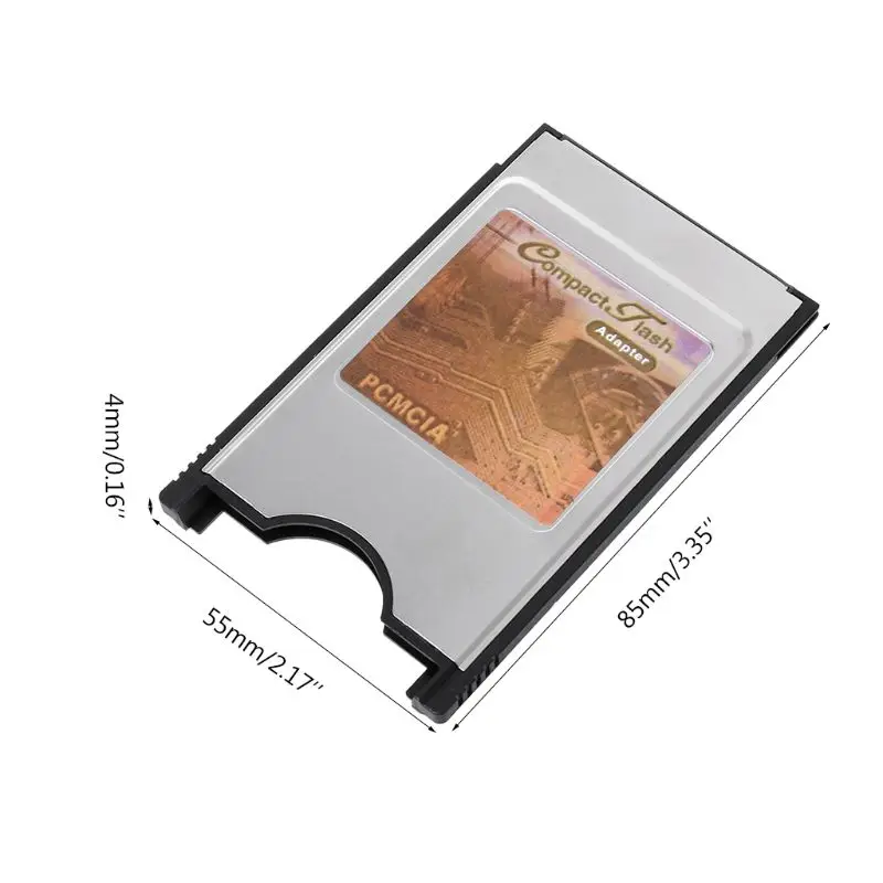 New CF to PC Card Compact Flash PCMCIA Adapter Cards Reader for Laptop Notebook Dropship