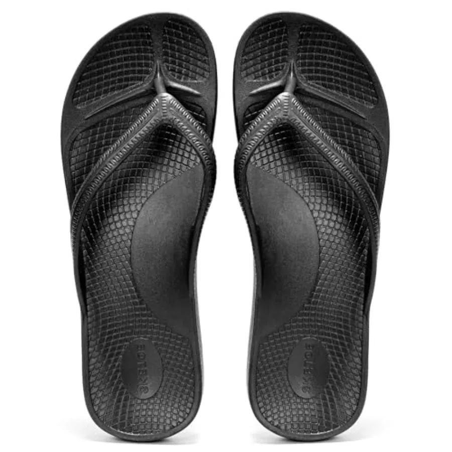 Arch Support Flip Flops for Women Thong Sandals with Soft Straps for Summer Pool Slides Orthopedic Plantar Fasciitis Beach Reco