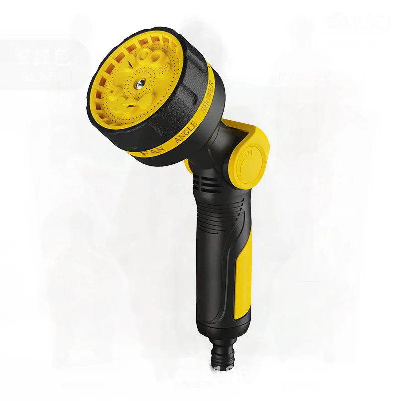 

High Pressure Rubber Water Gun for Garden Irrigation Car Wash Household Tap Water Artifacts Multi-Mode Spray Garden Tools