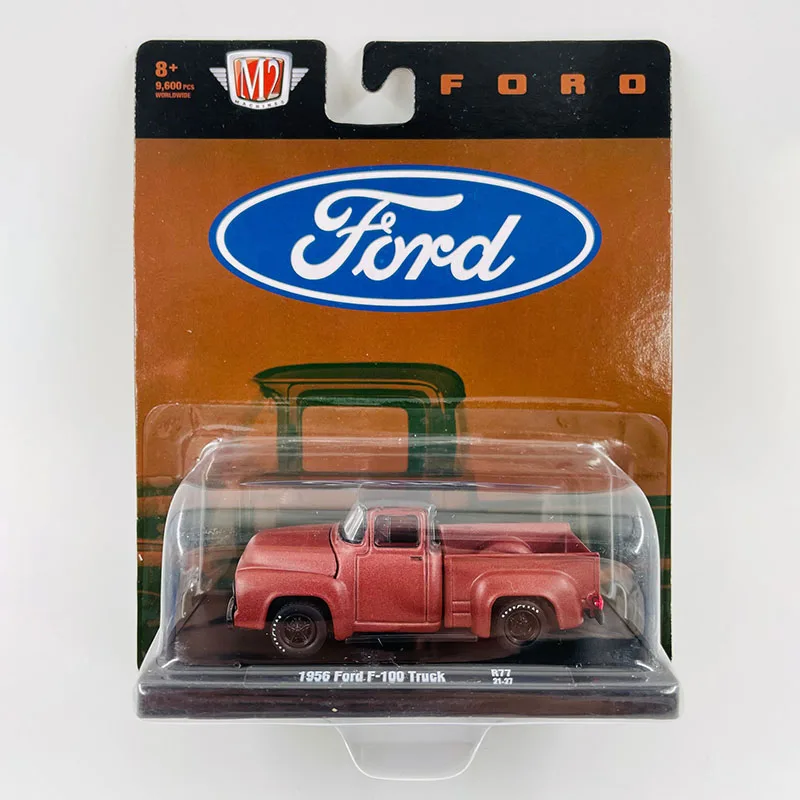 

1:64 Scale M2 1956 Ford F-100 Truck Pickup Alloy Car Model Collection Display Ornament