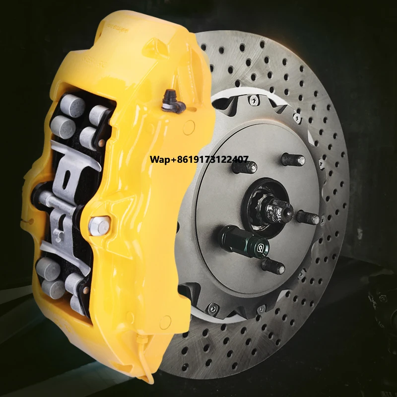 

Modified Racing 6 Piston Brake Caliper 18Z 6 Pot Disc 355/380MM Big Brake Kits 18 /19/20/21 Wheel Rim for LC200/300 Prado