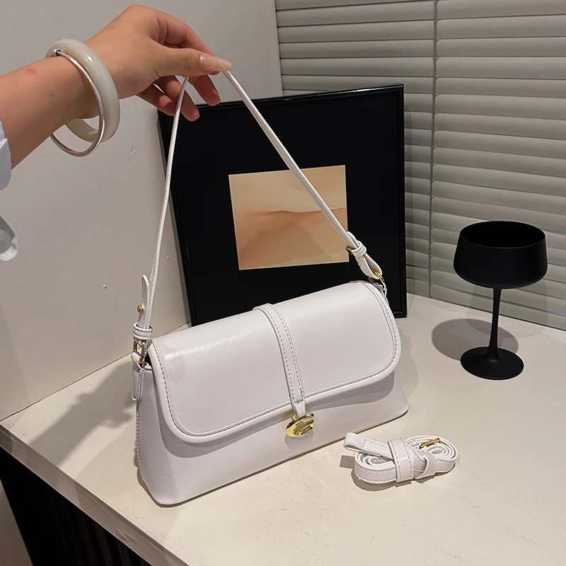 

Women's Leather Luxury Fashion Classic Crossbody Bag Elegant Designer Shoulder Tote Handbag For Modern Looks