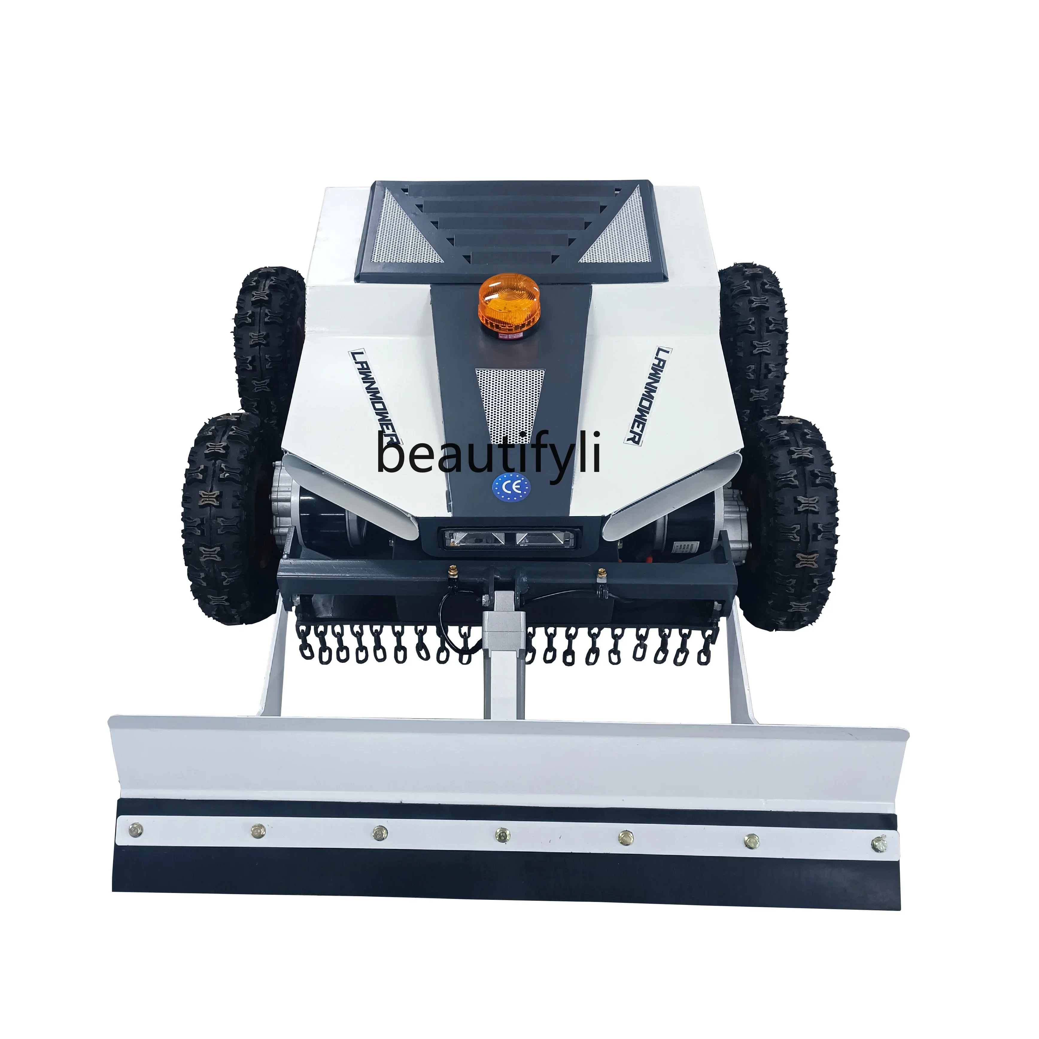 Z189 AY New style Electric four-wheel drive unmanned remote control lawn mower lawn mower snow removal machine push shovel