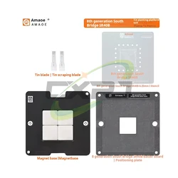 Amaoe BGA Reballing Stencil SR404 SR405 SR406 SR408 SR409 SR40B SR40D SR40E SR40A SRCXY SRJAU SRKM2 SRKM3 SRKM5 SRKM6 SRKMA