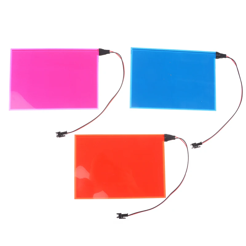 Panel Backlight Led Glowing 15*13.5cm Panel Backlight LED Electroluminescent El Backlight With DC12V