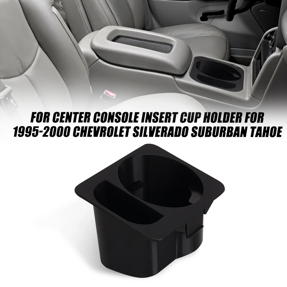 1/2PCS Cup Holder Is For Inserting Cup Holders Into The Center Console Of Chevrolet Silverado Suburban Tahoe From 1995-2000