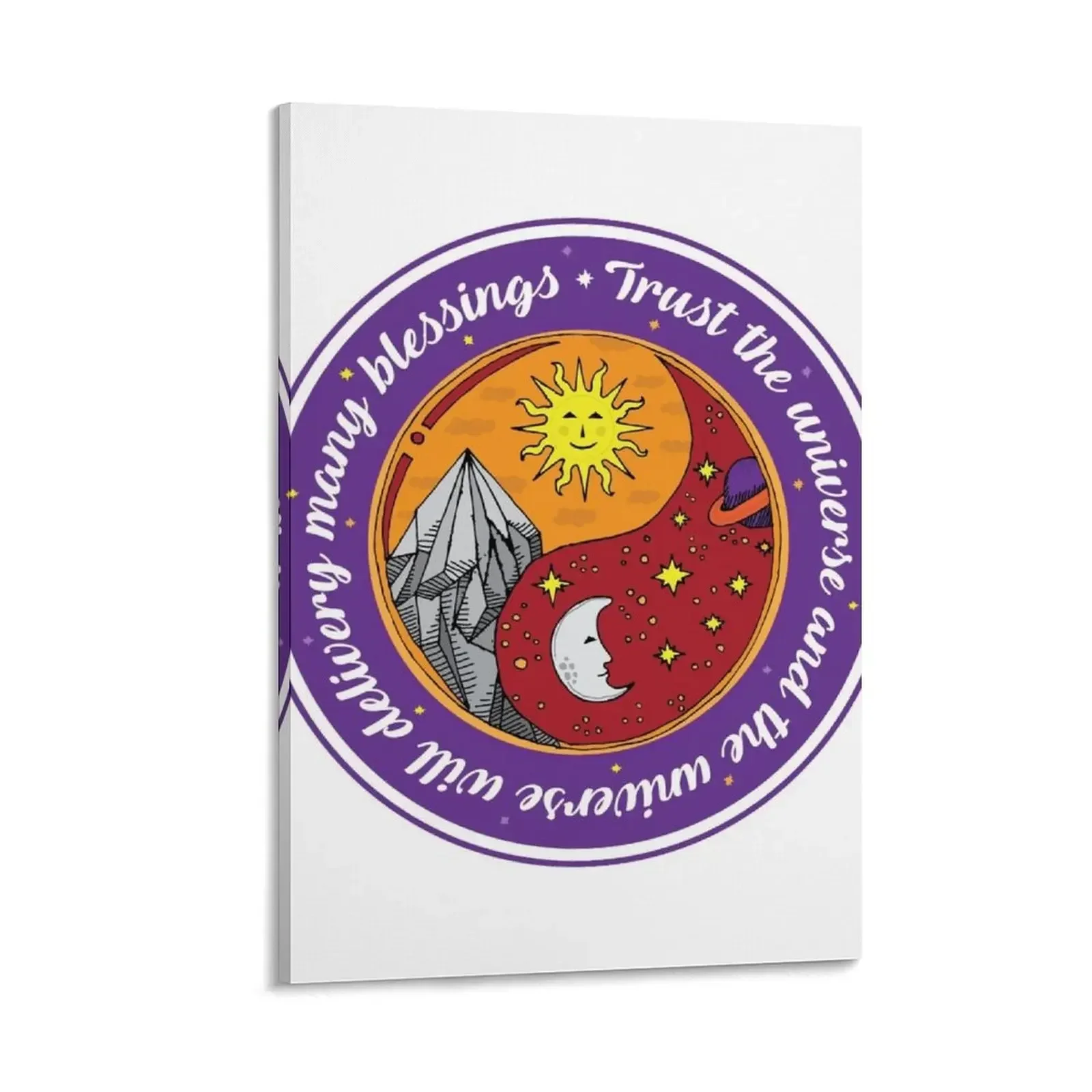 

Trust the Universe Canvas Painting decorative picture for living room Decoration bedroom wall frame for living room