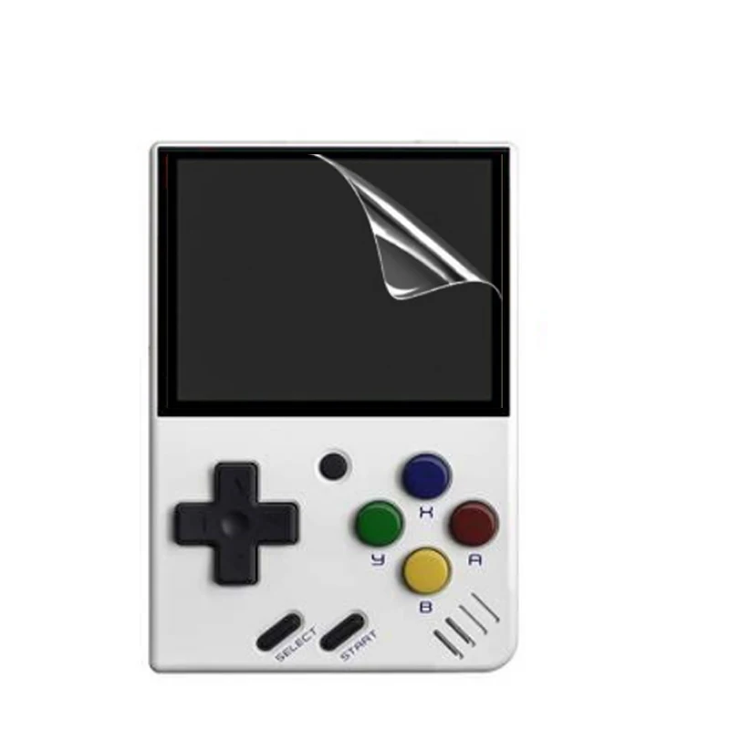 Protecteur d'écran souple HD, 3 pièces, Film de Protection pour MIYOO Mini Plus Mini +/V2, accessoires de Protection pour Console de jeu portable