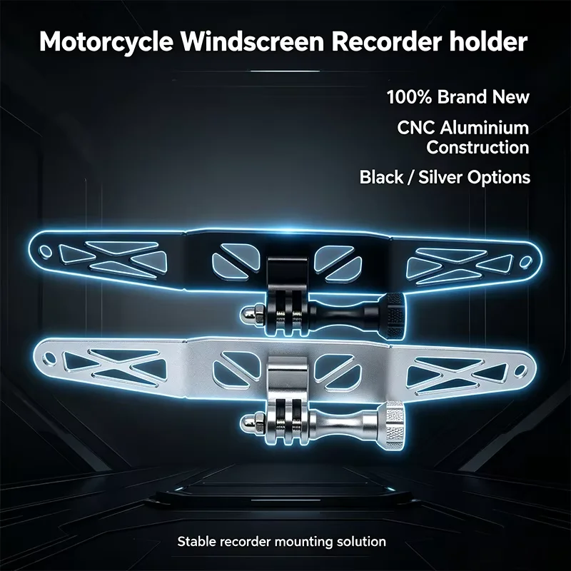 Motorcycle Windscreen Recorder holder Stable Safe Camera Bracket For BMW R1300RT R1300 RT R 1300RT 2025 2026 Accessories