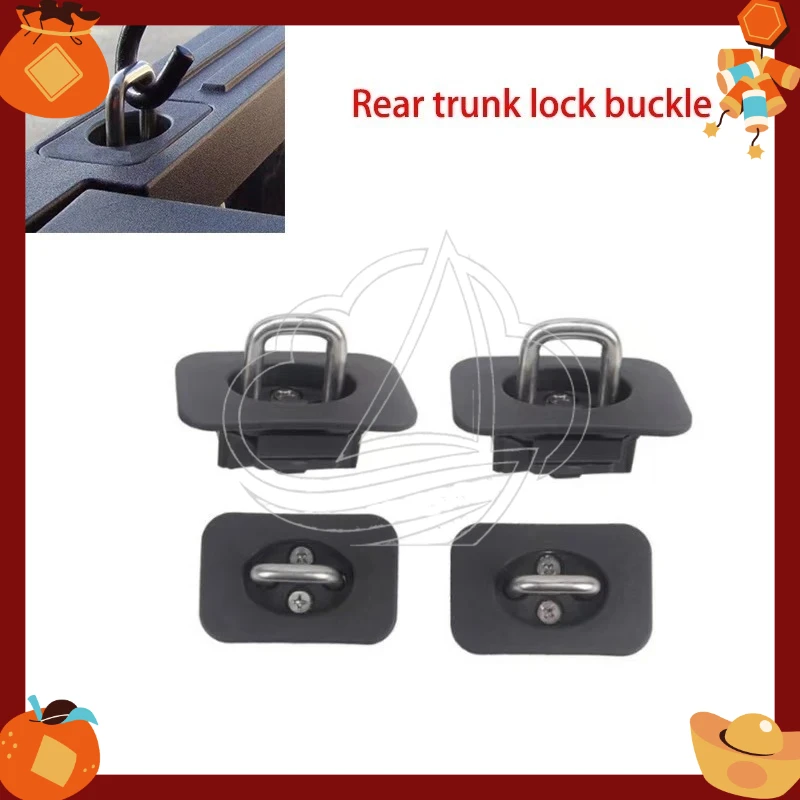 

Retractable Pickup Truck Bed Tie Down Anchors Heavy Duty Cargo Secure Hooks