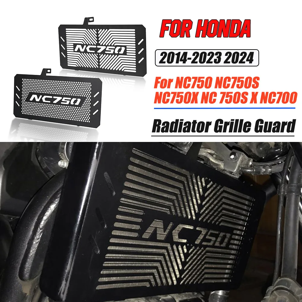 

Motocycle Radiator Grille Cover Water Tank Guard Protection FOR HONDA NC750 NC750S NC750X NC 750S X NC700 2014-2022 2023 2024