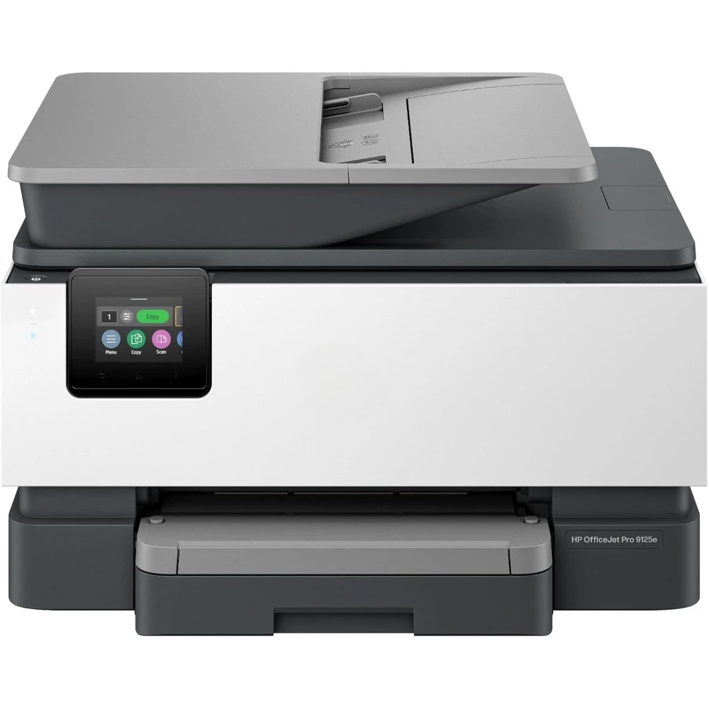 OfficeJet Pro 9125e All-in-One Printer, Color, Printer-for-Small Medium Business, Print, Copy, scan, fax,Touchscreen