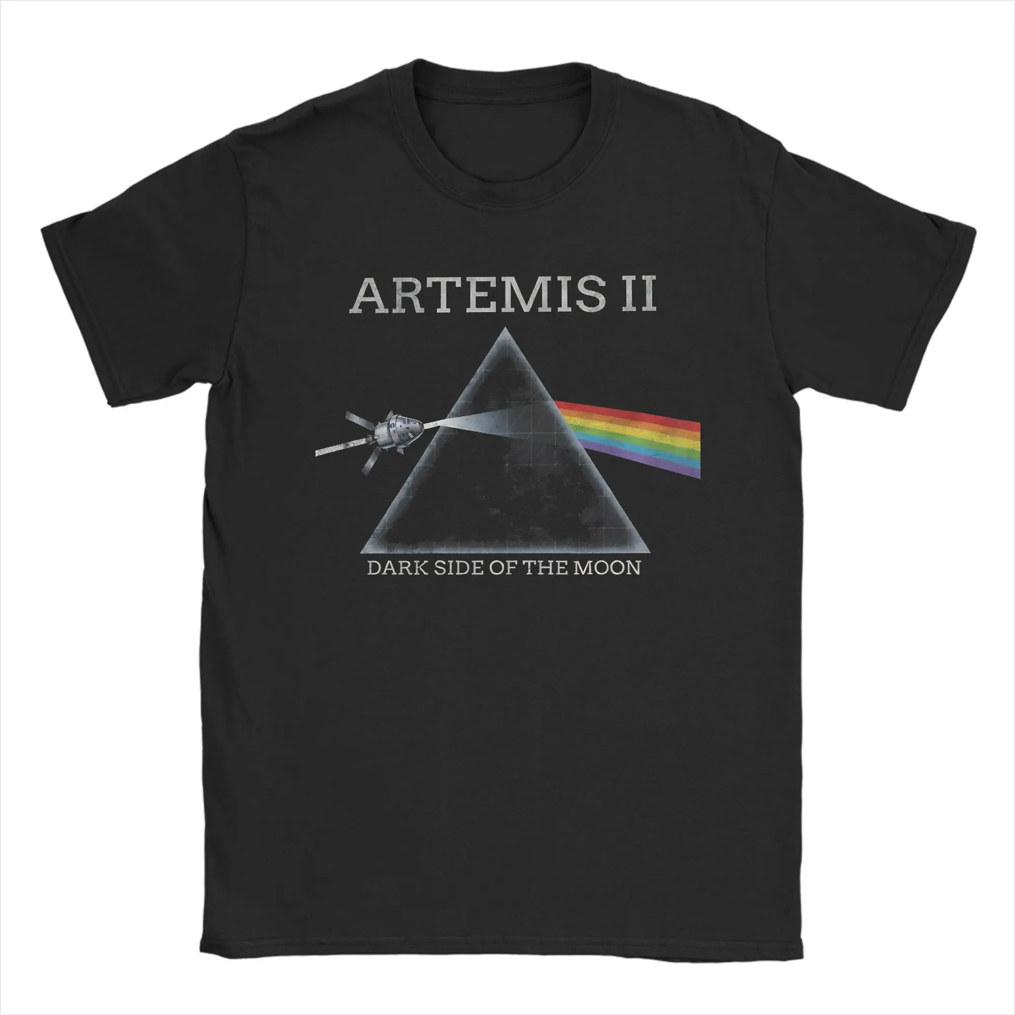 Artemis II Moon Mission Space Program Astronomy Rocket Launch T Shirt 100% Cotton T Shirts For Couple Casual Tee Shirt Y2K Tops
