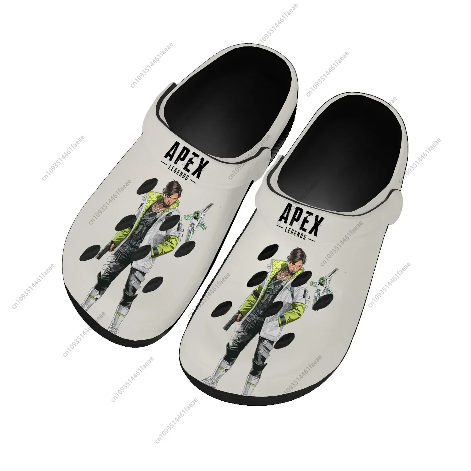 Hot Cartoon Game Apex Legends Crypto Home Clogs Mens Womens Teenager Tailor Made Water Shoes Garden Beach Hole Slippers Sandals