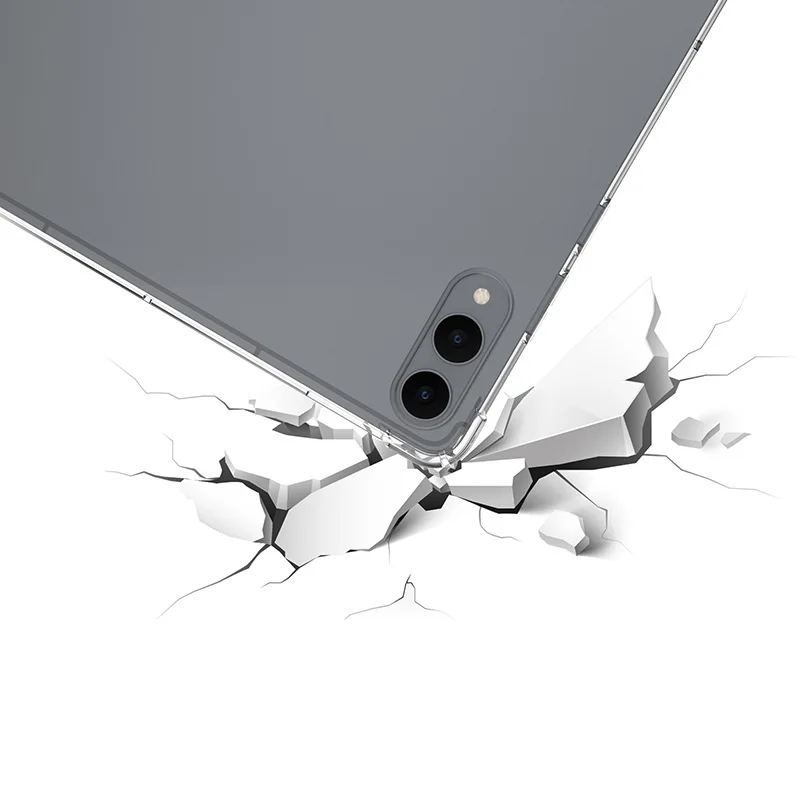 حافظة لهاتف سامسونج جالاكسي تاب S11 الترا 14.6 SM-X930 SM-X936B 2025 من البولي يوريثان الحراري أكياس هوائية شفافة حافظة كابا Fundas