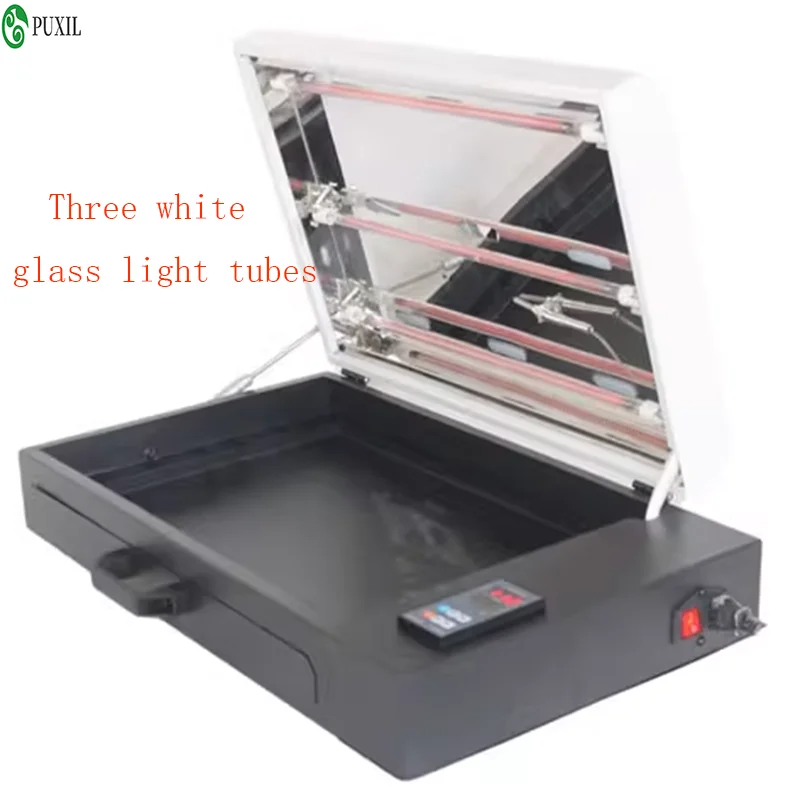 A3 A4 DTF film oven PET film curing device Hot melt powder oven directly to film T-shirt transfer DTF printer Film dryer