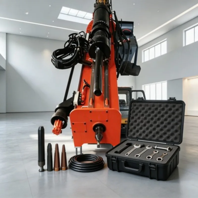 One-Step Drilling and Splitting Integrated Machine Rock Drill Splitter Hydraulic Rock Cracker for Hard Granite Quarry Operation