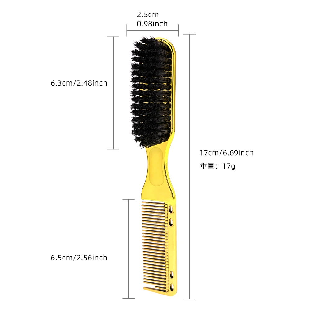 1set  Hair Artifact Hair Wax Stick Gel Cream Styling Hair Frizz Fixed Fluffy Wax  Neck Duster Remove Comb BrushSalon Tools