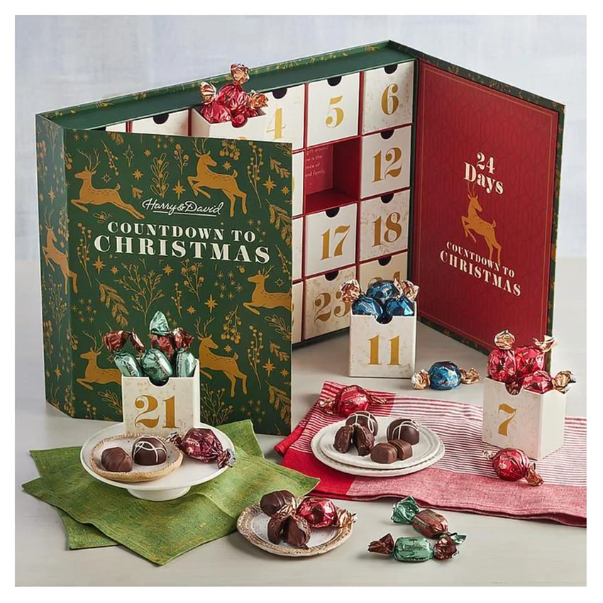 Customized query2025 Wholesale Custom Christmas Fidget Advent Calendar Box Ramadan Decorations Rose Candle Jewelry Mystery Gift