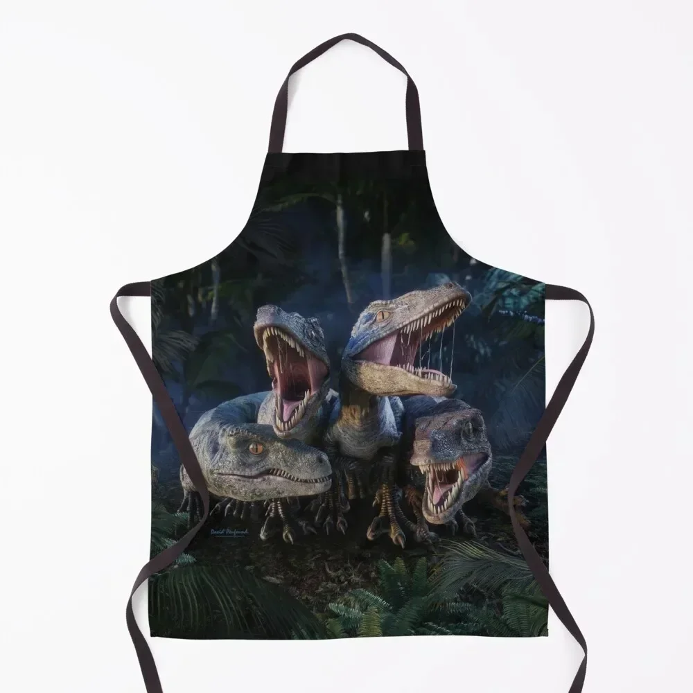 

Raptor squad Apron For Woman Restaurant For Kitchen christmas Apron