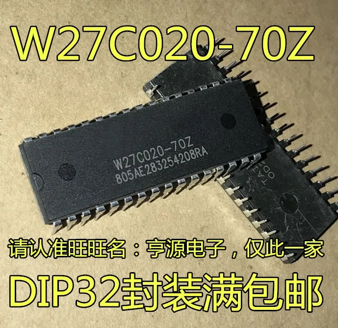 

10pcs original new W27C02-70Z W27C020-70Z memory IC DIP32