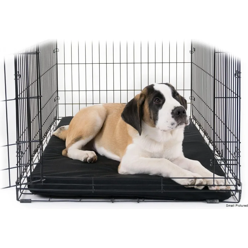 

Tough Rip-Stop Orthopedic Dog Crate Bed - Durable, Removable, and Washable Cover, Kennel Crate Pad Fits in Crate