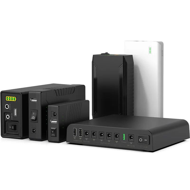 12V 9V 5V Portable Power Bank 18650 Battery Pack Compact Size Large Capacity, Rechargeable Lithium Battery view 5