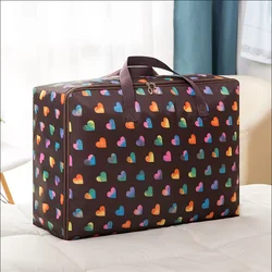 Wardrobe Large Capacity Cotton Quilt Clothes Storage Organizing Bag Student Luggage Storage Bag Toy Miscellaneous Storage Bag