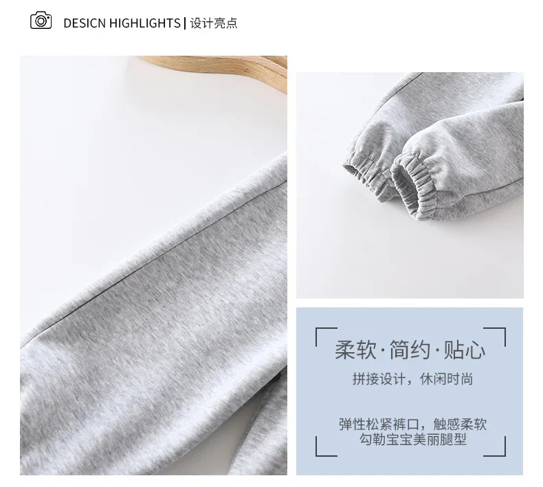 Dinosaurier-Jogginghose mit Kordelzug für Jungen, Kinder-Sweatpants mit Taschen, Herbst, elastischer Bund, lange Babyhose, Sport- und Outdoor-Hose für Kinder – Detail 2