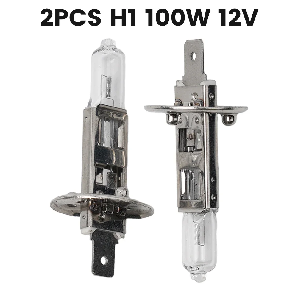

High Quality Auto Accessories H1 Headlamp Bulbs Fog Light Bulbs Foglamp Front Halogen Right Warm White Light Color