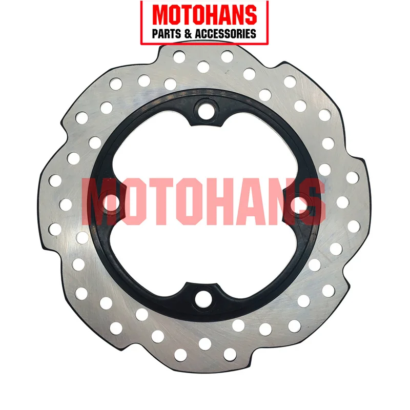 BX22050152 REAR DISC BRAKE PLATE ROTOR 4 HOLES 220MM FOR HONDA CB190F CBR190 DAYTONA200 WOLF 43251-K70-601