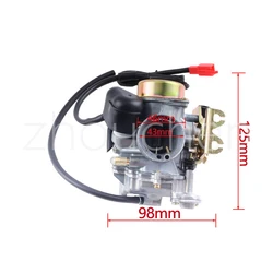 Motorcycle 32MM CVK32 Carburetor Carburador For Keihin Scooters ATV With GY6 150CC 200CC 250CC Engine Quad Dirt Bike Motocross