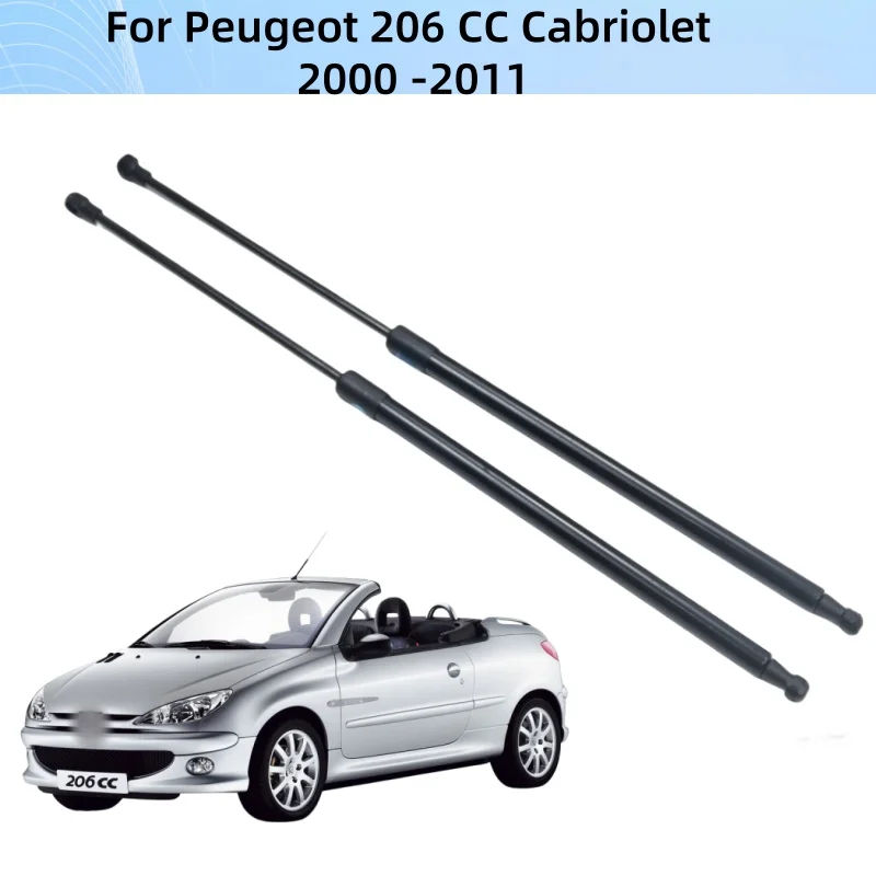 Car Rear Door Trunk Tailgate Boot Gas Struts Lift Support Rods Dampers 8731F2 9637115080 For Peugeot 206 CC Cabriolet 2000 -2011