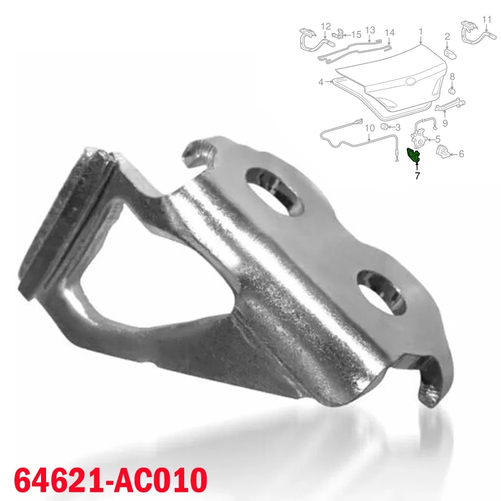 SssssLuggage Compartment Door Lock Bracket 64621-AC010 For Toyota Corolla 2009-2013 Car Accessories Interior Trunk Lock