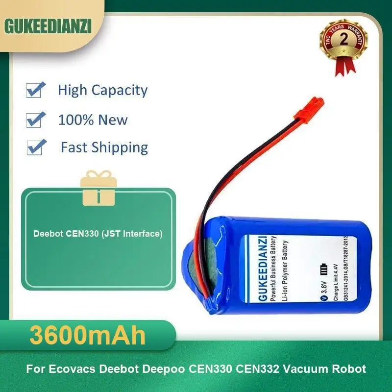 

Battery For Ecovacs Deebot 540 550 560 570 580 543 D56 D58 Vacuum Cleanner Conga Excellence 990 N79 N79S DN622 Eufy Robovac 11