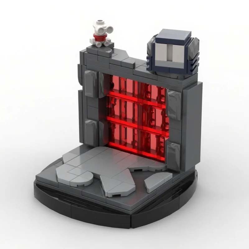 165 قطعة MOC كال كيستيس مقابل الأخت الثانية نموذج اللبنات تجميع فكرة اللعب التعليم الطوب هدايا عيد الميلاد عيد الميلاد #5