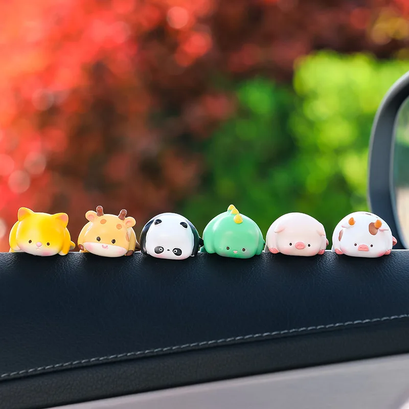 

Car Decoration New Summer Car Center Console Computer Display Screen Decoration Cartoon Puppy Doll Cartoon Animal Decoration