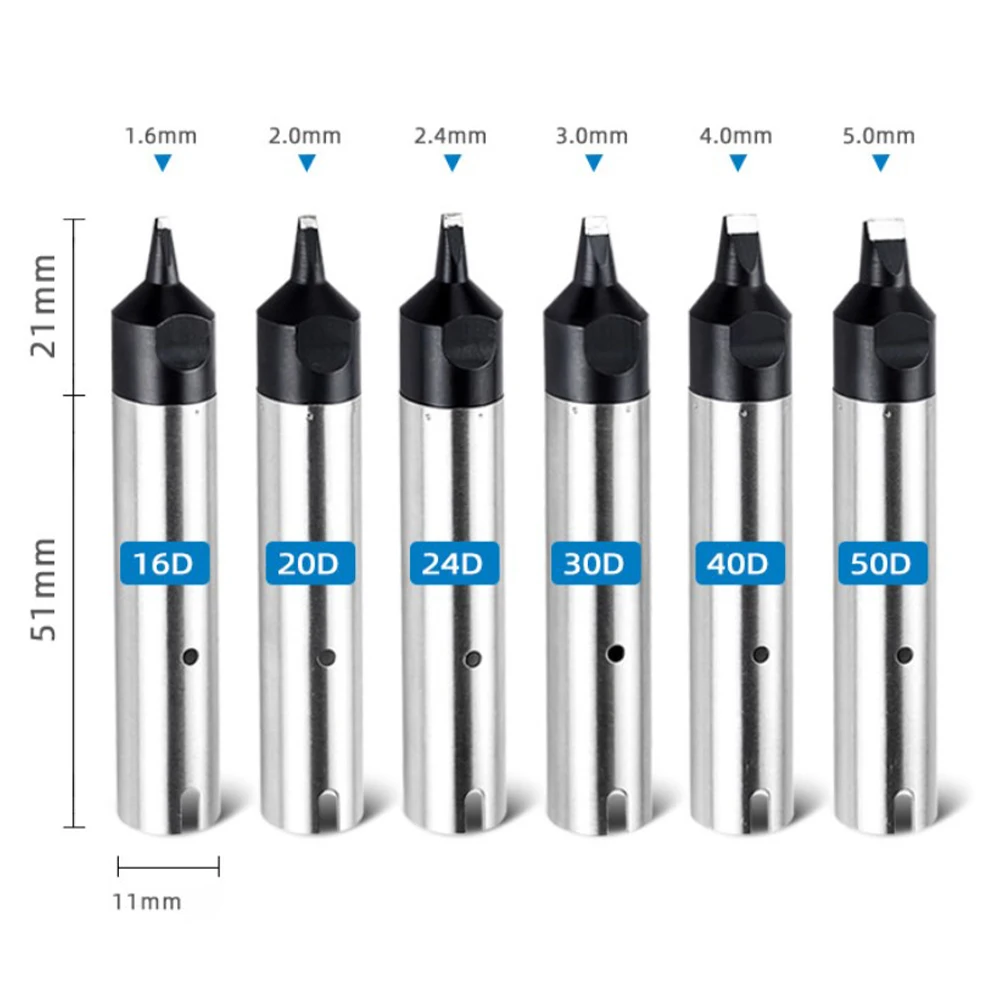 

911G-DV2 DV1 Soldering Iron Tip For Automatic Soldering Station Welding Platform Multi-layer Electroplating Soldering Iron Tip