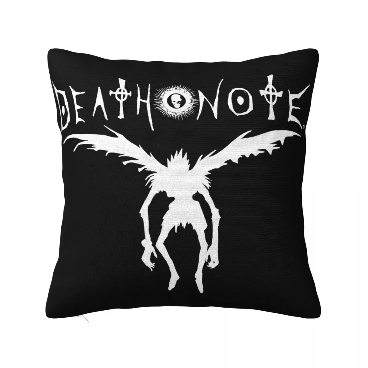 Death Note Ryuk Silhouette Teenage Better Retro Hip-Hop Autumn Geek Animal Vacation Colour High Quanlity Pillow Case