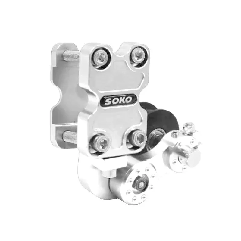 Motorcycle Straddle Chain Anti-slip Universal Chain Tensioner Bending Beam Chain Automatically Adjusts Tension Wheel