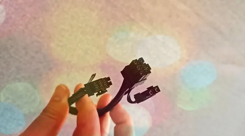 

НОВЫЙ Кабель питания для видеокарты (GPU) 8-контактный для Dell Plus QBT PRO QCT ECT 1250, модель TK46M