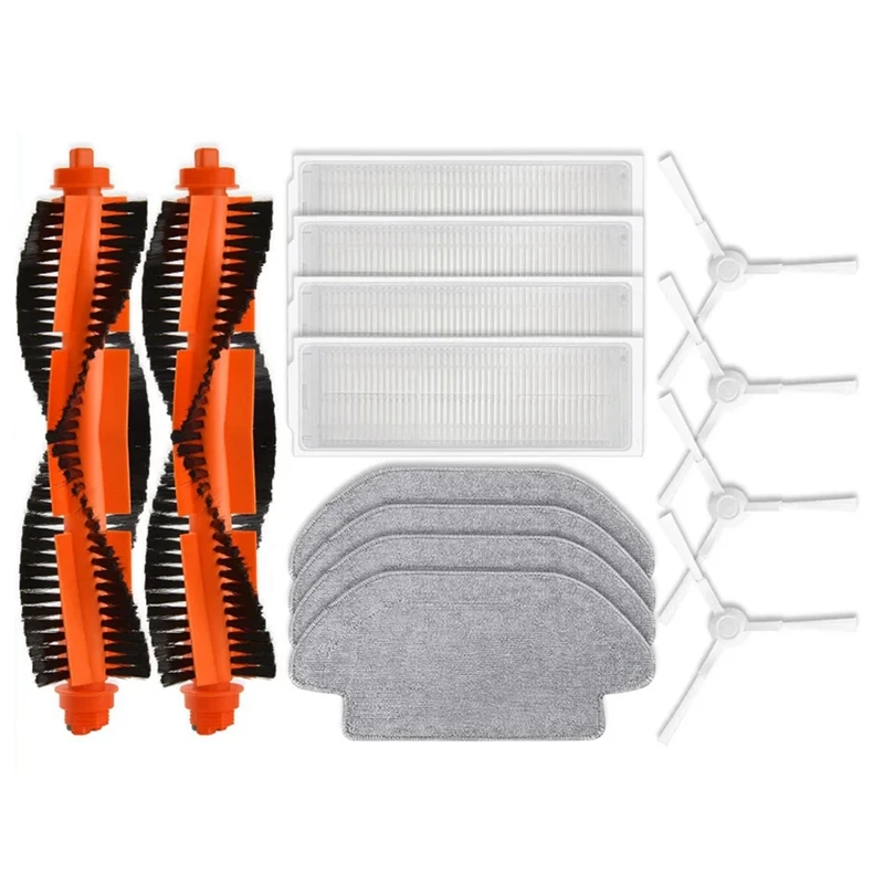 Xiaomi-掃除機ロボットs10,スペアパーツ,メインブラシ,HEPAフィルター,モップクロス,アクセサリー