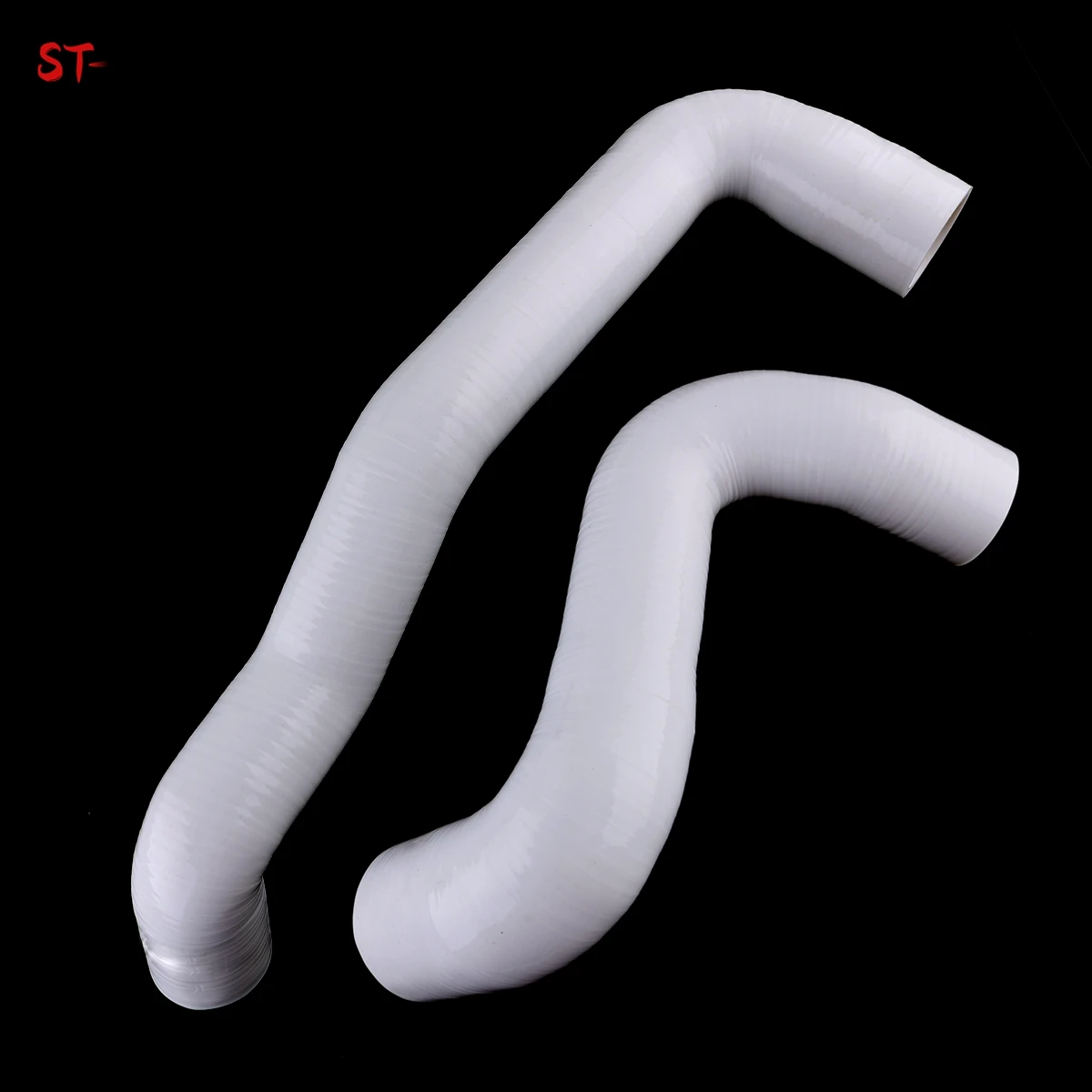 For Mini Cooper S R55 R56 R57 R60 1.6 2007- Noise Generator & Resonator Delete Hoses Kit Silicone Tubes Pipes 2Pcs 10 Colors