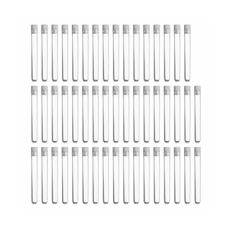 pacote-50-tubos-ensaio-plastico-12x100mm-com-tampas-materiais-transparentes-e-seguros-para-experimentos-laboratorio