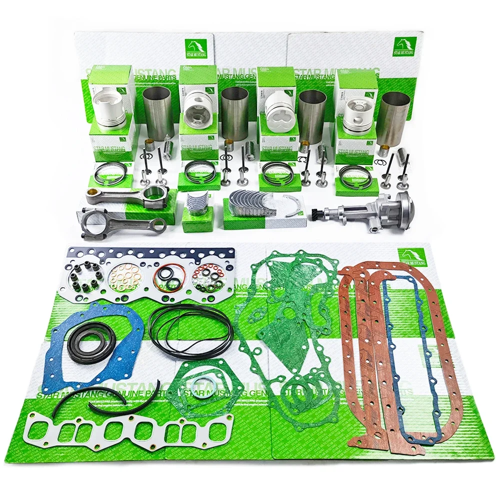 

C240 4G Cylinder Liner Piston 5-12111-202-0 Ring Valve Gasket Kit Bearing Bush Overhaul Parts Kit For Isuzu Engine