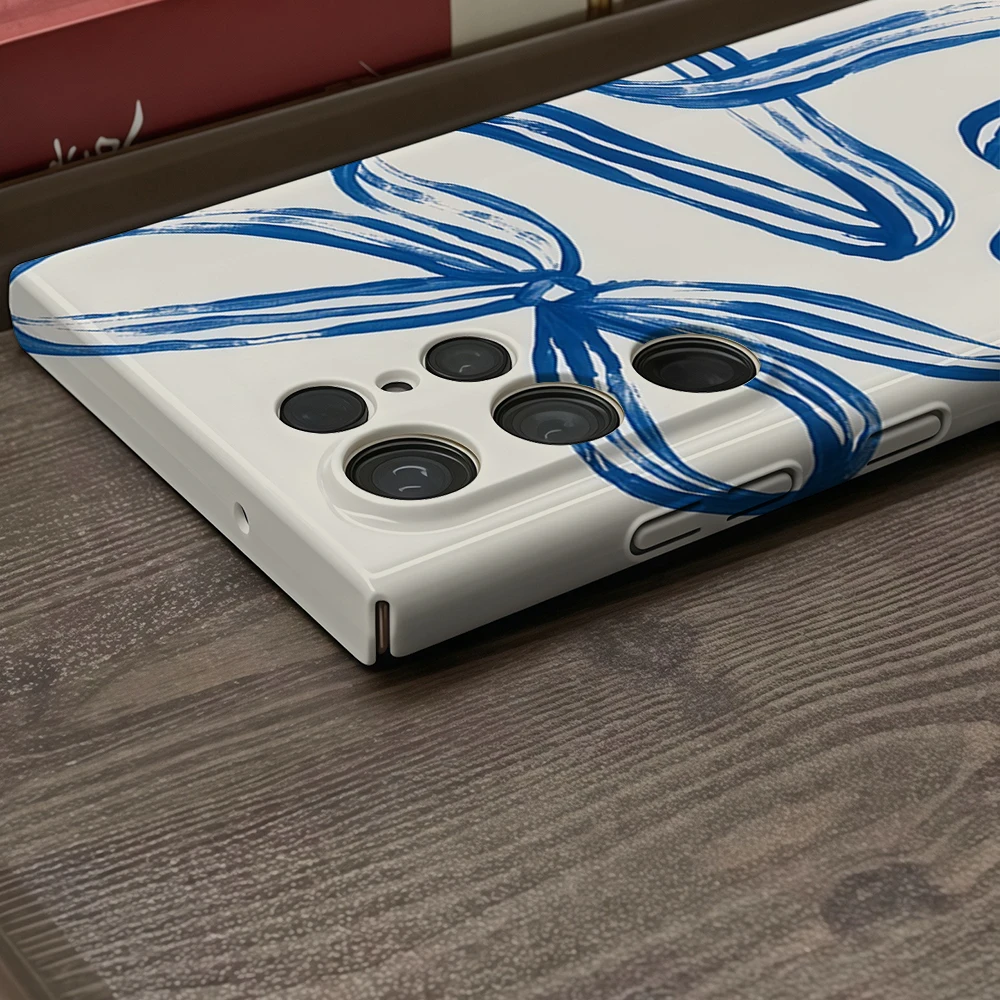 123 حافظة لهاتف سامسونج جالاكسي S25 S24 S23 S22 Ultra Plus A35 A55 A15 لامعة HD غطاء صلب فيلم شل #3